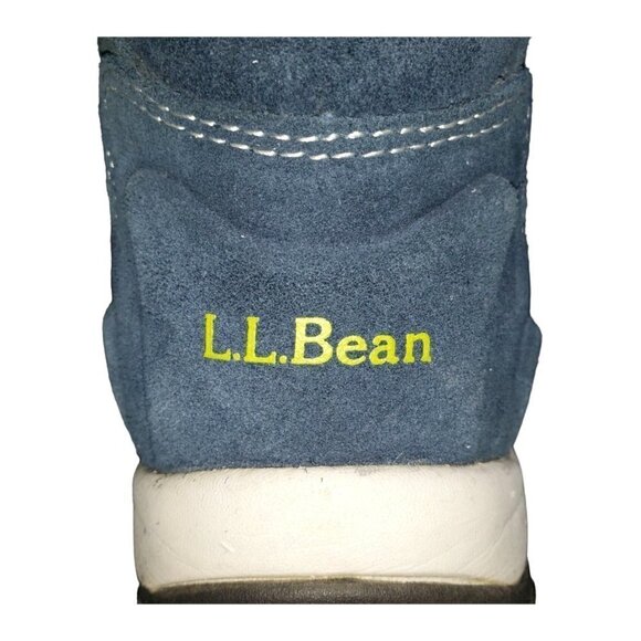 LL Been Primaloft Boots Women Sz 8.5 Medium TEK 2.5 Waterproof Trail Winter Blue - Picture 7 of 12